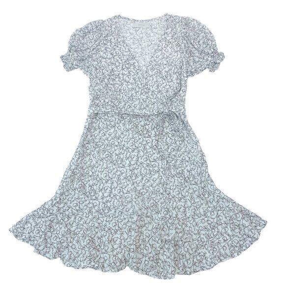 Faithfull the Brand Aurelia Mini Dress Micro Calla Umber XS US 2 NWT - Picture 1 of 15